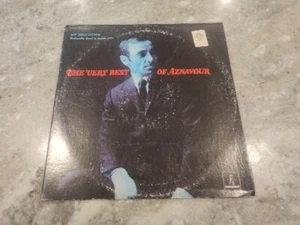 A40 Charles Aznavour: The Very Best Of Aznavour, 1966 Monument Records SLP - Picture 1 of 4