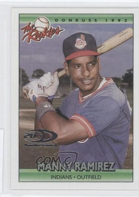 2001 Donruss Rookie Reprints /1992 Manny Ramirez #RR39 - Image 1 of 2