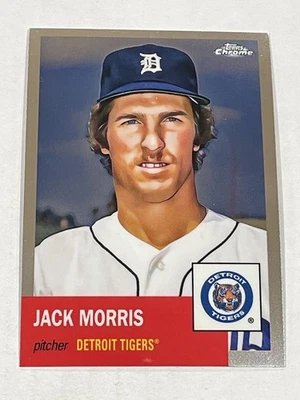 2022 Topps Chrome Anniversary Baseball #225 - Jack Morris - Detroit Tigers - Image 1 of 2