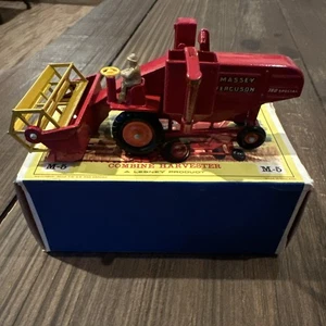 Lesney Matchbox Major Pack M-5 Red Combine Harvester w/ Box New! - Picture 1 of 5