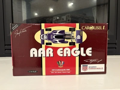 1972 Carousel 1 AAR Eagle #48 Jerry Grant Indianapolis 500 Mystery Eagle #4704 - Image 1 of 4