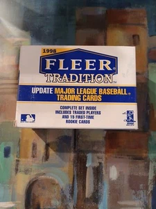 Unopened Box 1998 FLEER Baseball Cards TRADITION UPDATE FactorySeal - Picture 1 of 8