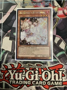 Ash Blossom & Joyous Spring Platinum Secret Rare RA01-EN008 Yugioh - Picture 1 of 2