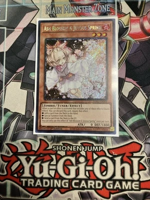 Ash Blossom & Joyous Spring Platinum Secret Rare RA01-EN008 Yugioh - Image 1 of 2