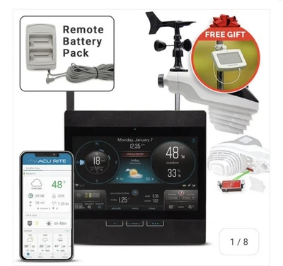 AcuRite Professional Home Weather Station with WiFi Display, Lightning Detection - Image 1 of 4