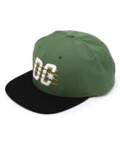 DC Velton Snapback Hat / Baseball Cap, Men's One Size Fits Most, Military Green - Picture 1 of 1