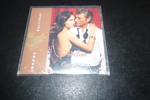RARE! CD 2 TITRES "JOHNNY HALLYDAY et ADELINE : QUE JE T'AIME" - Picture 1 of 2