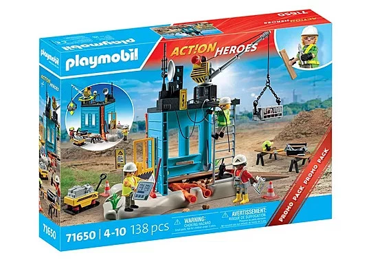 Playmobil #71650 Sitio de Construcción - ¡Nuevo! Foto 1 de 1