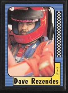 1991 Maxx #133 Dave Rezendes KRR Racing Rookie - Picture 1 of 2