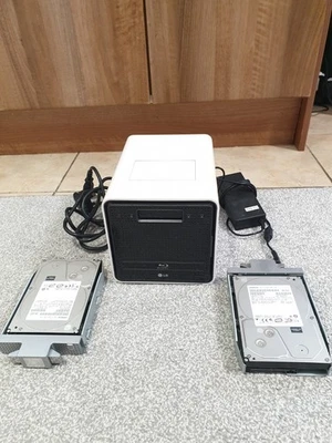 LG N2B1DD2 Network Attached Storage w/ 2 hard drive bays and 2 hard drives 1T, T - Image 1 of 4