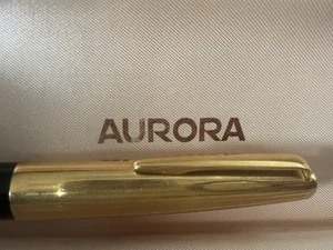 🔴 AURORA Füllfederhalter 88 Pen GOLD M mit Patrone schreibt Vintage AB - Bild 1 von 11