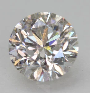 Certified 1.00 Carat F VS2 Round Brilliant Natural Enhanced Loose Diamond 6.19mm - Picture 1 of 4