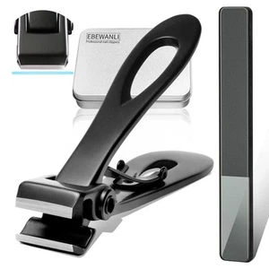 Straight Nail Clipper, 17mm Wide Jaw Opening Extra Large Toenail Clippers for... - Picture 1 of 7