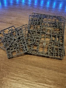 LOT of WARHAMMER 40K PLASTIC MOLD SHEETS FOR BITS 9 TOTAL - Picture 1 of 11