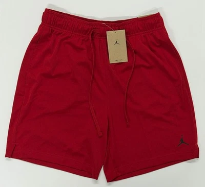 Pantalones Cortos Nike Air Jordan Malla Dri-FIT Jumpman Gimnasio Rojo Criado Para Hombre Talla Grande - ¡NUEVOS! Foto 1 de 4
