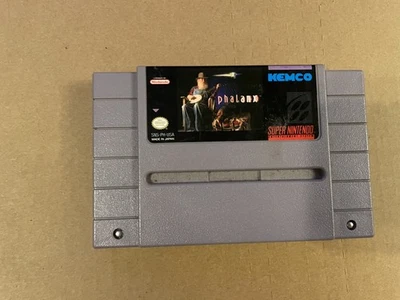 Phalanx Super Nintendo SNES 1992 Cartridge Only, Tested & Working - Image 1 of 4
