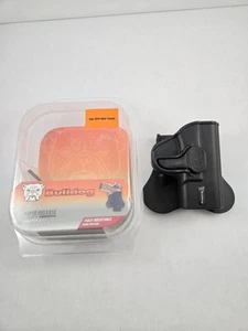 Bulldog Rapid Release Owb Holster For S&W Shield 9 /40 Paddle Right Hand - Picture 1 of 4