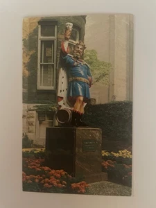 postcard statue king gambrinus - Picture 1 of 2