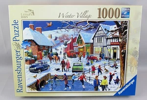 Ravensburger Puzzle 1000 Teile Winterdorf Freizeittage Nr3 Kevin Walsh - Bild 1 von 4