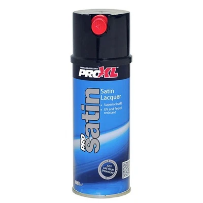 1 X PROXL PROSATIN 1K PETROL RESISTANT SATIN LACQUER CLEARCOAT AEROSOL 400ML