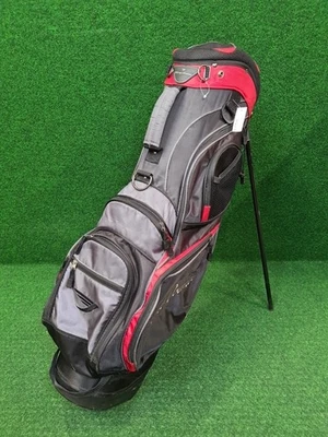 Tommy Armour Golf Bag Stand Bag, Unisex Adult, No Strap, Black/Red - Image 1 of 4