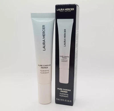 Laura Mercier Pure Canvas Primer Mini (0.8oz) - Hydrating New Formula NIB Travel - Image 1 of 2