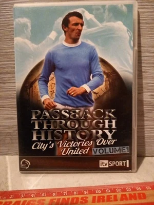 Passback Through History City’s Victories Over United DVD Manchester Football - Image 1 of 3