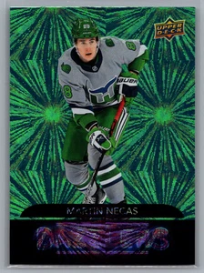 Serie estesa Upper Deck 2020-21 - Abbaglianti Martin Necas #DZ-106 verde - Foto 1 di 2