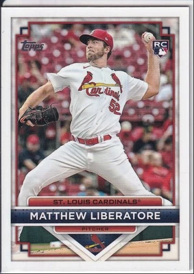 2023 Topps Flagship Collection Matthew Liberatore - Image 1 of 2