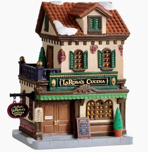 Lemax LaRosa’s Cucina # 95524 Lighted Building Brand New - Picture 1 of 3