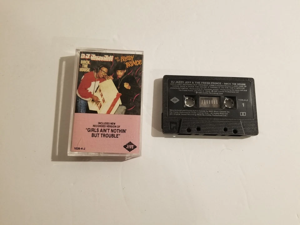 D.J. Jazzy Jeff And Fresh Prince - Rock The House - Cassette Tape - Image 1 of 1