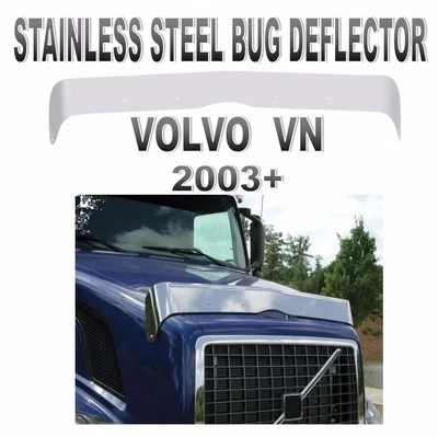 VOLVO VN Stainless Steel Bug Deflector (2003+ or Newer) - Image 1 of 3