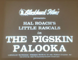 Super-8 Sound THE PIGSKIN PALOOKA 1938 OUR GANG -Little Rascals 200 ft Blackhawk - Picture 1 of 14