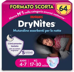 Drynites Pannolini, Taglia M (17-30 Kg), Mutandine Assorbenti Bambina, Design Di - Foto 1 di 12