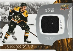ANDERS BJORK RC 17-18 UPPER DECK ROOKIE MATERIALS JERSEY CARD # RM-AB 2017-18 - Picture 1 of 1