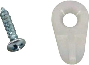 Us Hardware WP-8830C Nylon Storm And Screen Clips, White - Picture 1 of 1