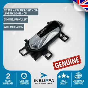 Interior Door Handle Left O/S For Juke Mk2 2019 On Micra Mk5 2017 On -Genuine - Picture 1 of 12