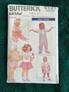 6131 Butterick ~ PATRÓN DE CORTE Tamaño es 13-29 LBS ~ ~ ~ ~ Anuncio MP 39 - Imagen 1 de 2