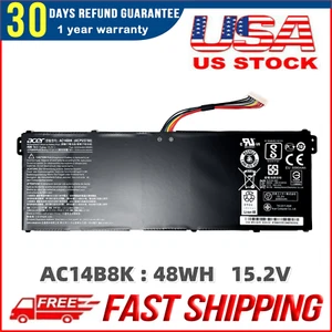 Genuine AC14B8K AC14B3K battery for Acer Chromebook CB3-111 CB5-571 AspireV3-371 - Picture 1 of 13