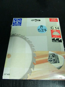 Hoja de sierra circular Lux 117 433 HM/CT 156 x 12,75 mm dientes = 24 (A537) - Imagen 1 de 3