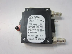 AIRPAX LMLB1-1RLS4-35980-10-V CIRCUIT BREAKER 10 AMP TRIMM - Picture 1 of 4