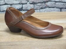 Cobb Hill by Rockport Laurel Mary Jane Brown Leather SIZE 8.5W CI1726