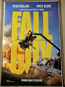 PÓSTER ORIGINAL DE CINE THE FALL GUY 27" X 40" DOBLE CARA DS - Imagen 1 de 1