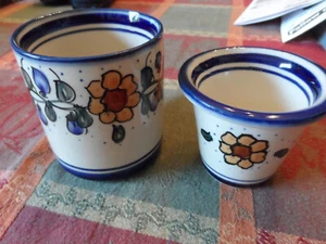 Polish Pottery WR Unikat Boleslawiec Mug with infuser New with paperwork - Picture 1 of 4