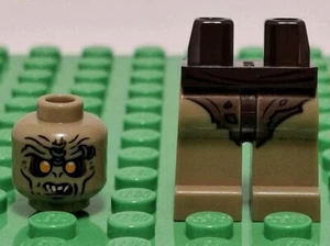 LEGO HEAD LEGS & QUIVER ONLY Parts Lot For Hunter Orc Minifigure lor048 - Picture 1 of 2