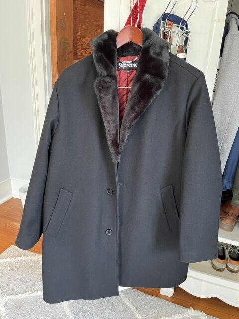 Supreme Overcoat Coats, Jackets & Vests Wool Outer Shell for Men