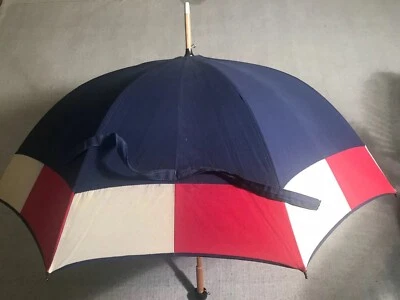 RARE Vintage Neyrat Peyronie Wood Handle Umbrella France - Image 1 of 4