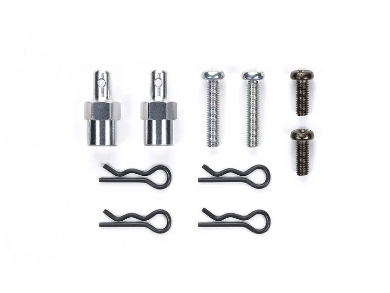 Tamiya 53120 RD F1 Aluminum Front Body Mount Set For F103GT/F104v2/TRF101/TRF103 - Image 1 of 1