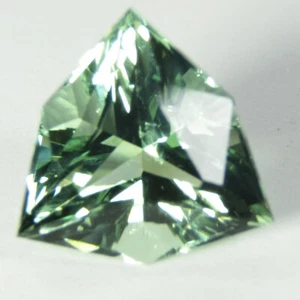 7,91 quilates Espléndida Amatista Verde Natural (prasiolita) Trillones Corte Personalizado Ref VDO - Imagen 1 de 5