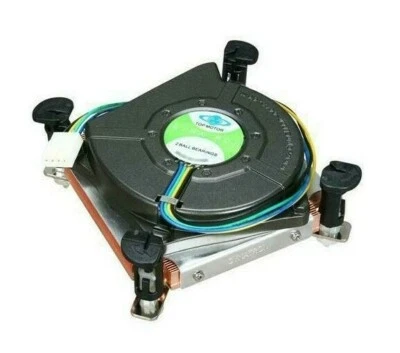 NEW Dynatron K2 75mm 2 Ball CPU Cooler for Intel LGA Socket 1151/1150/1155 /1156 - Image 1 of 3